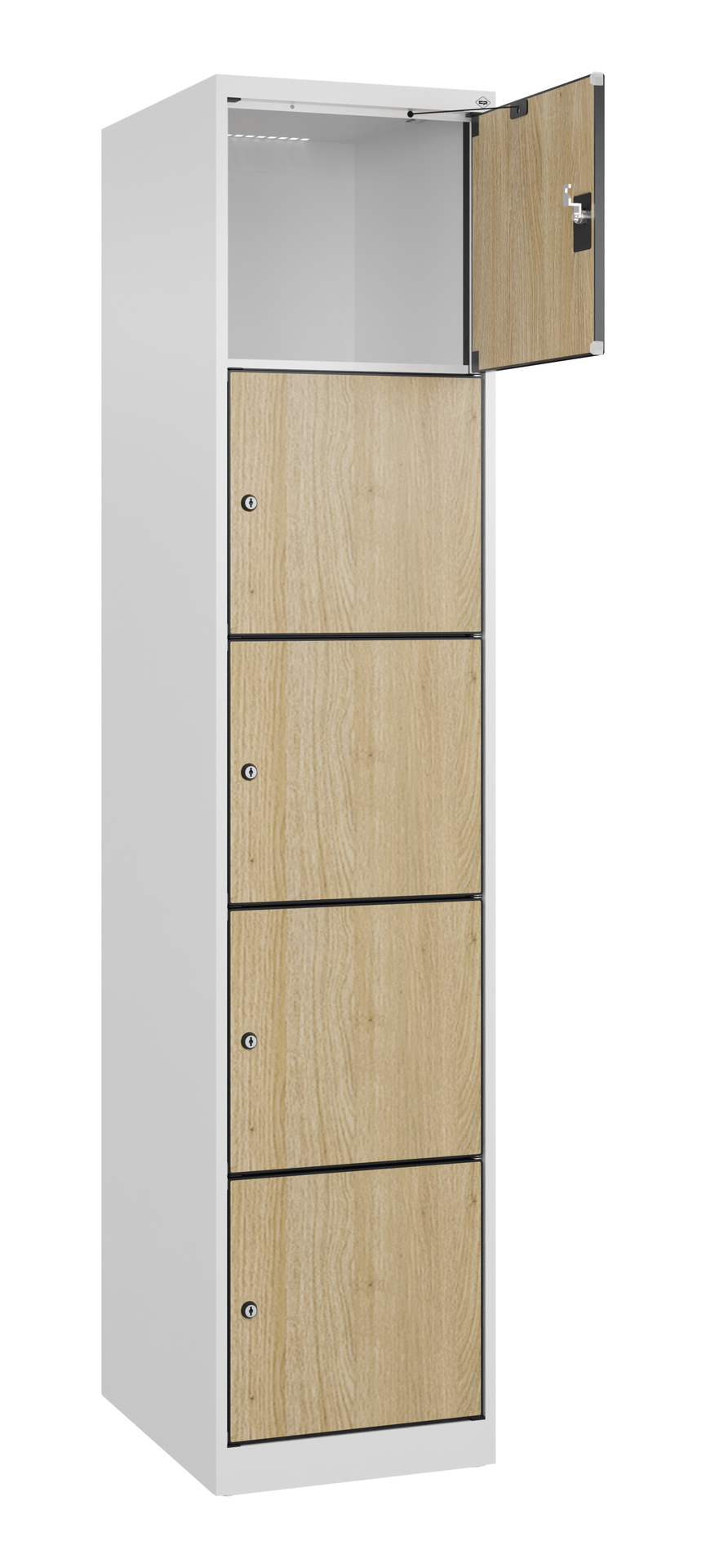C+P Schlie�fachschrank Evolo PLUS, 5 F�cher, 1850x400x500mm