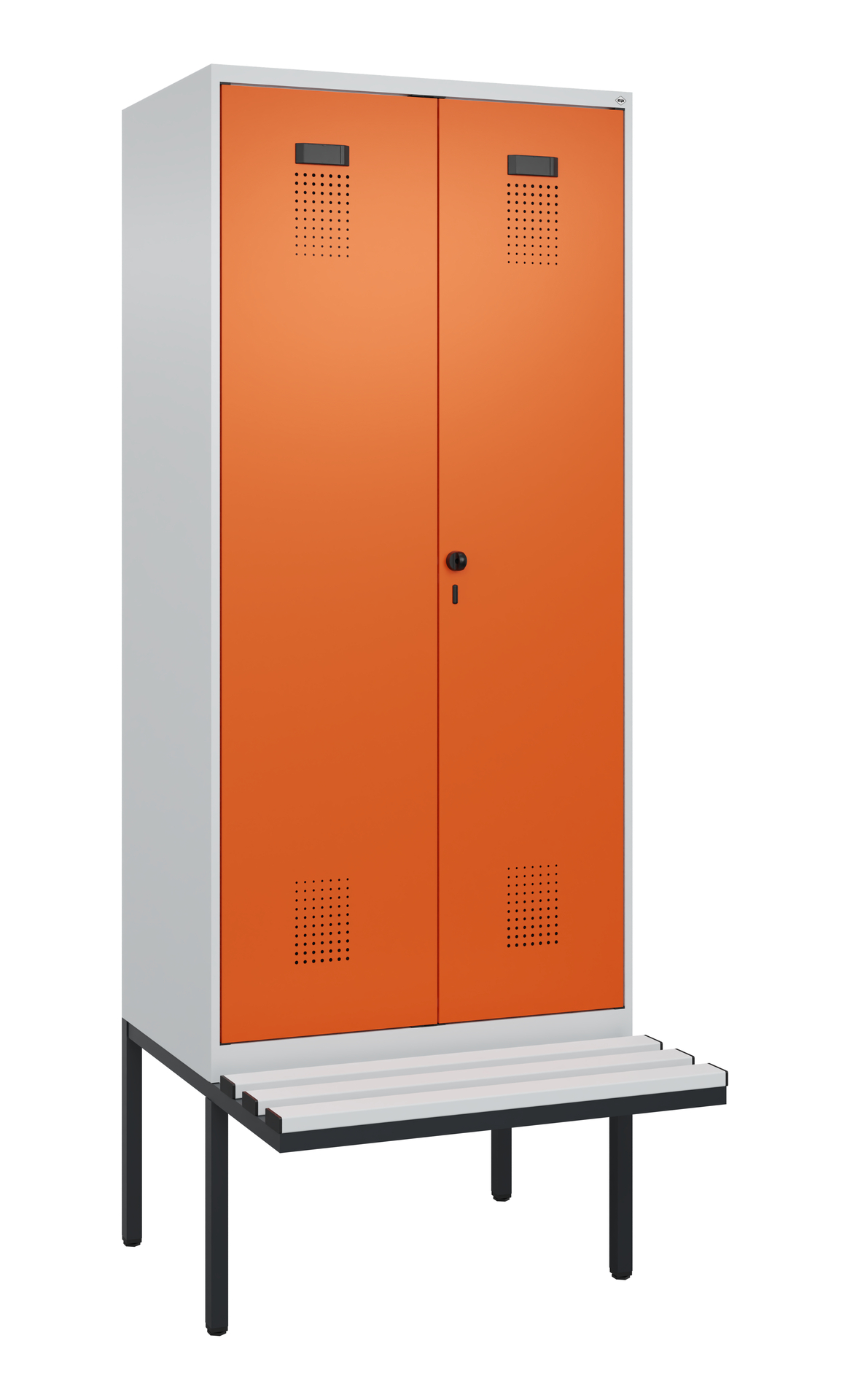 C+P PSA Doppel-Spind Evolo PLUS, Bank, 2 Abteile, 