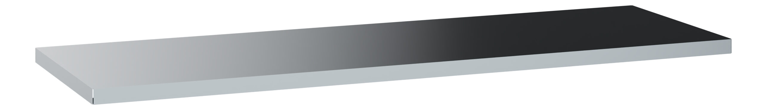 C+P zinc-plated shelves, reinforced, load 110 kg Acurado, 26x1195x357mm