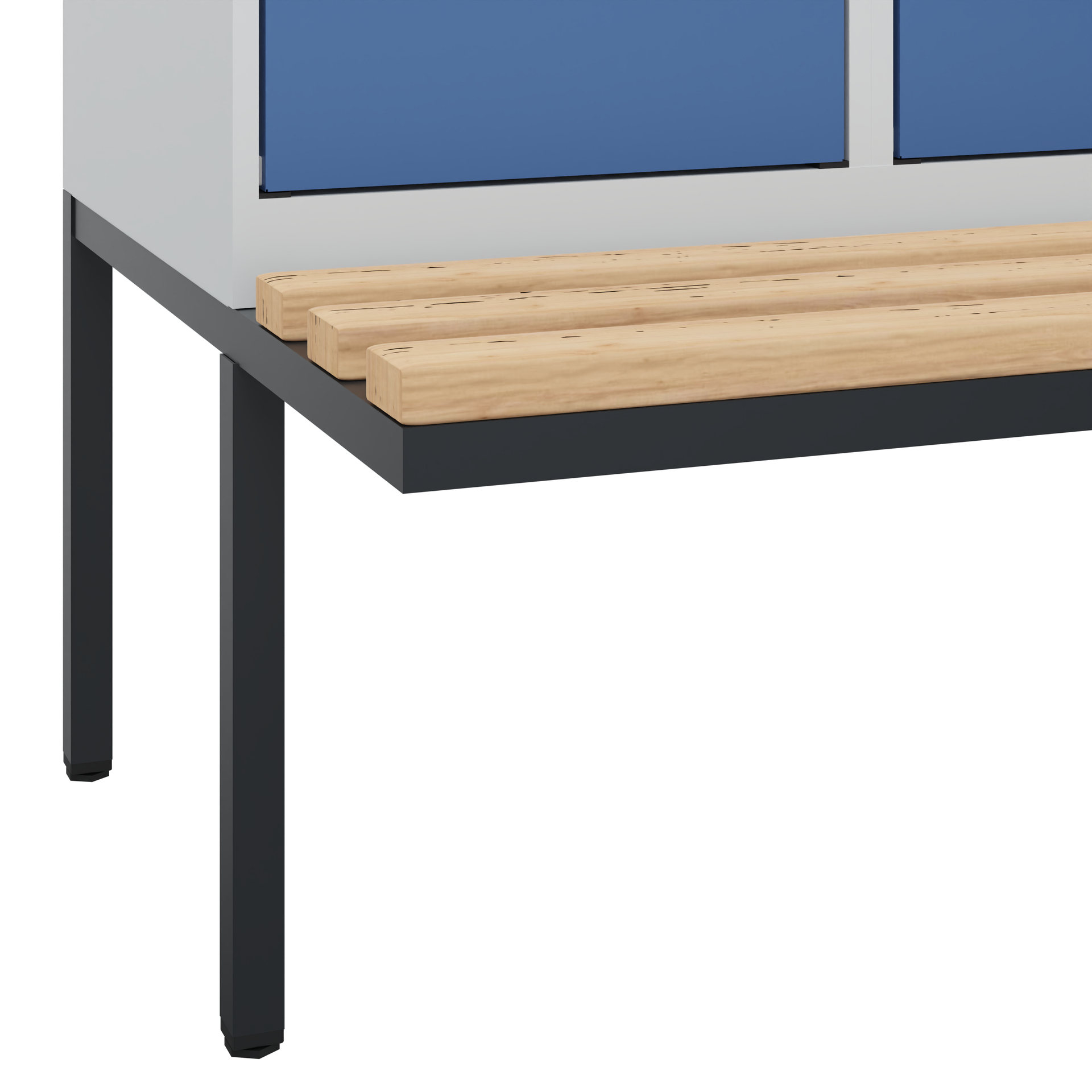 C+P Spind Evolo PLUS, Bank, 3 Abteile, 1950x1200x8
