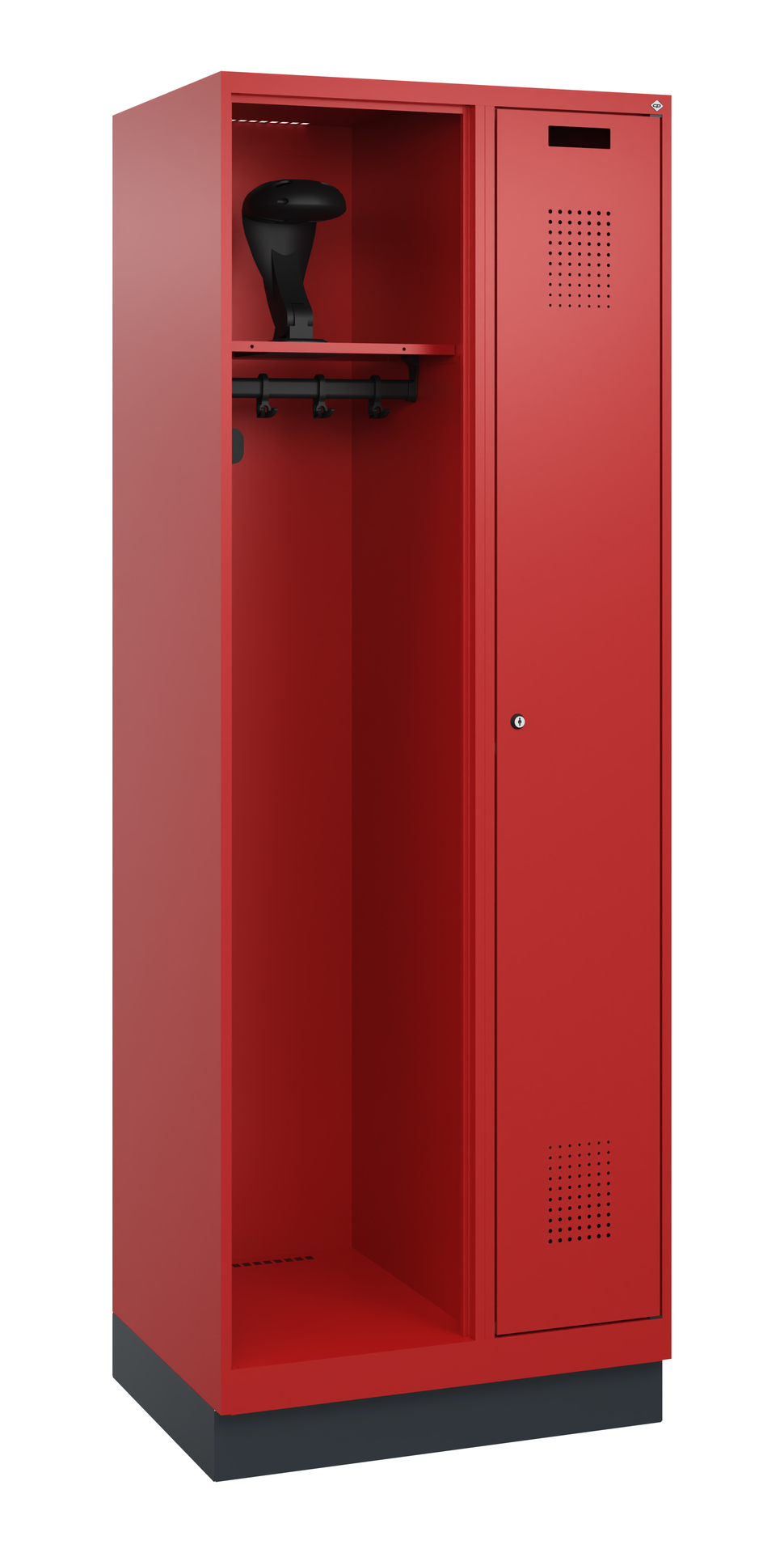 C+P Feuerwehrspind Kombi, 1 Abteil, 1850x700x500mm