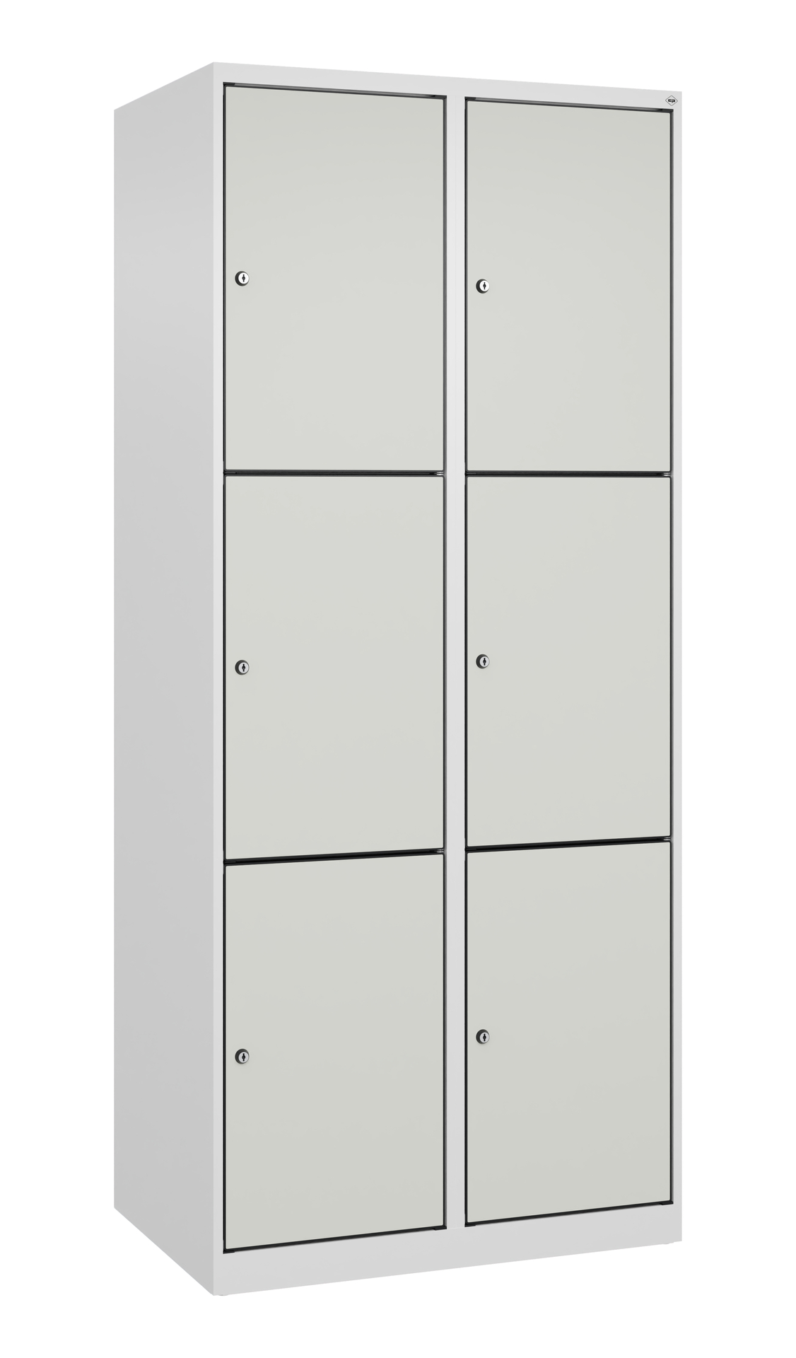 C+P Schlie�fachschrank Evolo PLUS, 6 F�cher, 1850x800x500mm