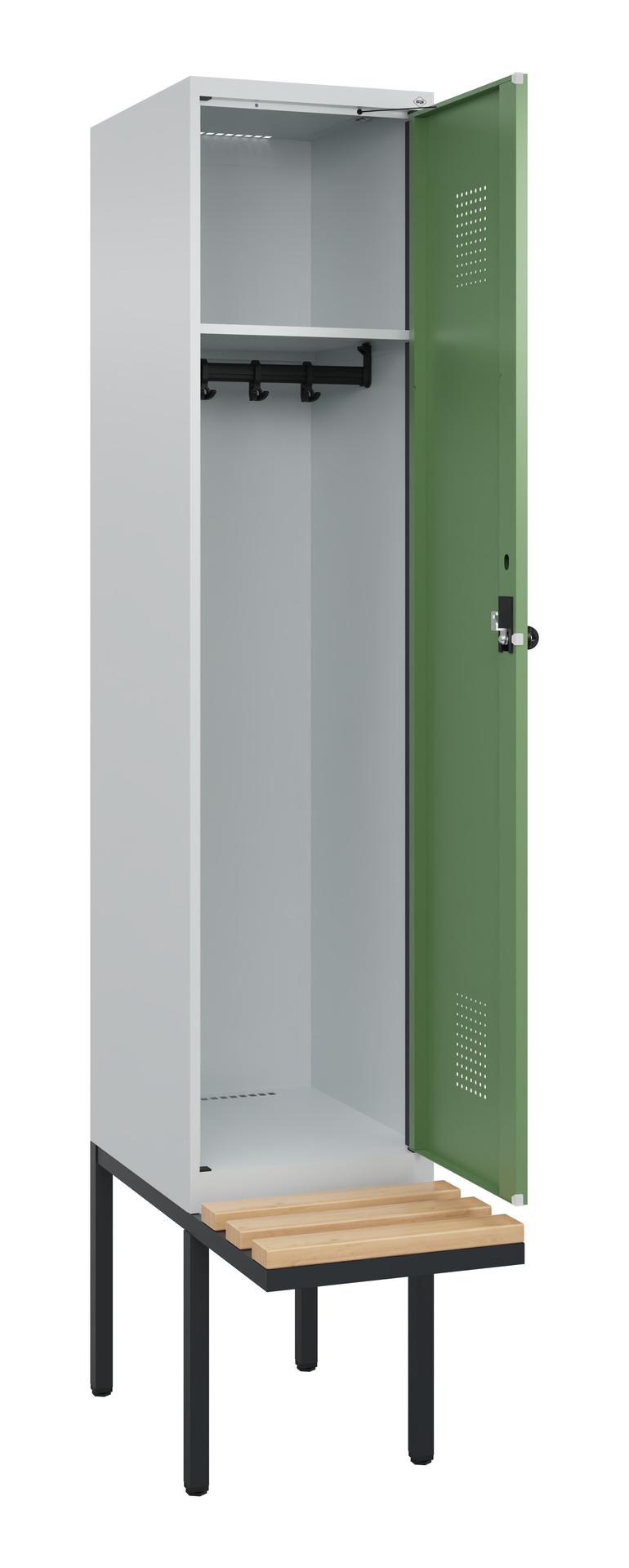 C+P Spind Evolo PLUS, Bank, 1 Abteile, 2120x400x81