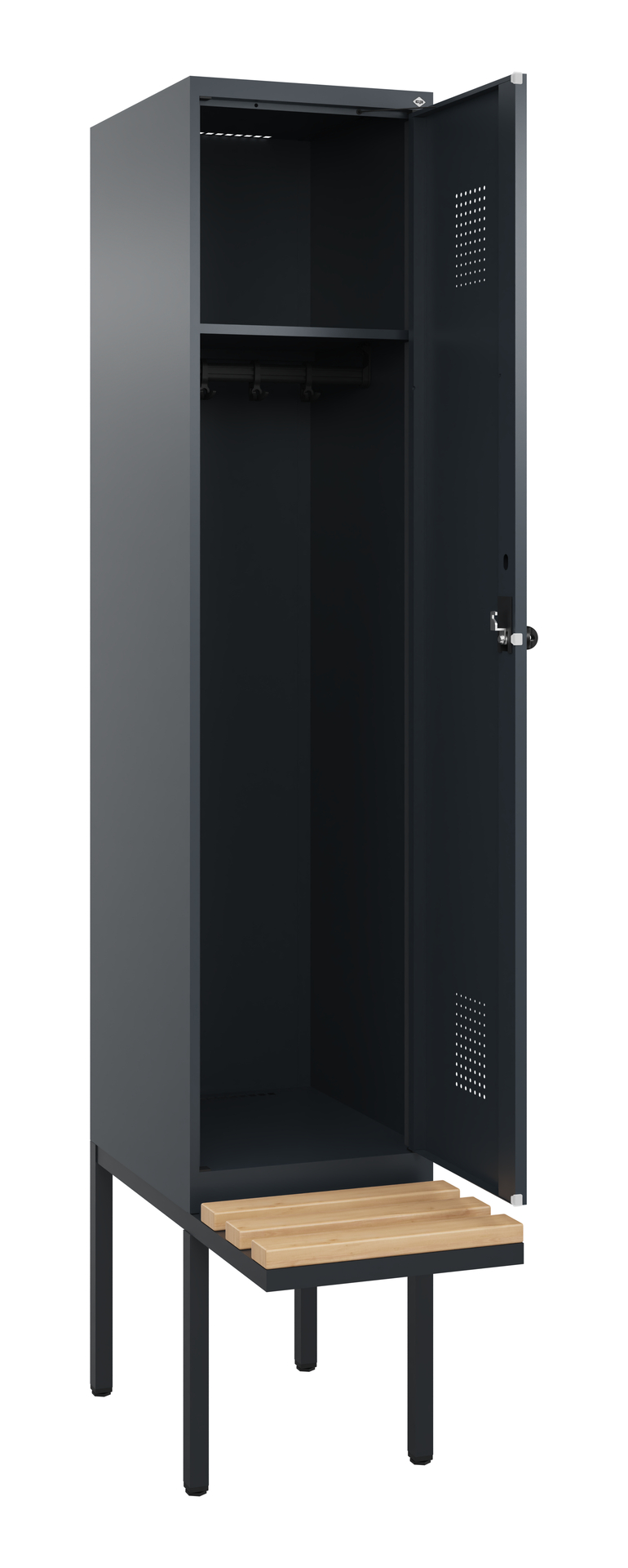 C+P Spind Evolo PLUS, Bank, 1 Abteile, 2120x400x81