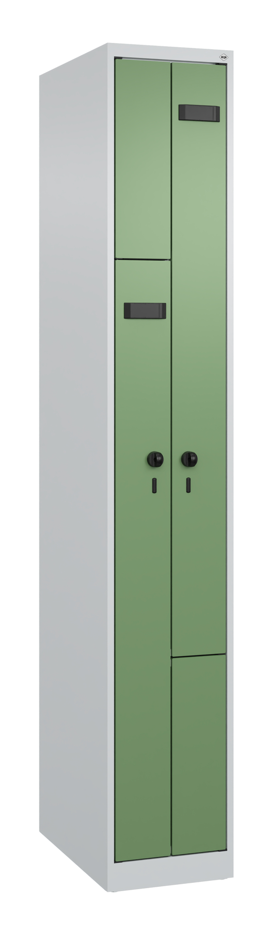 C+P Z-Spind Evolo PLUS, 2 Fächer, 1850x300x500mm