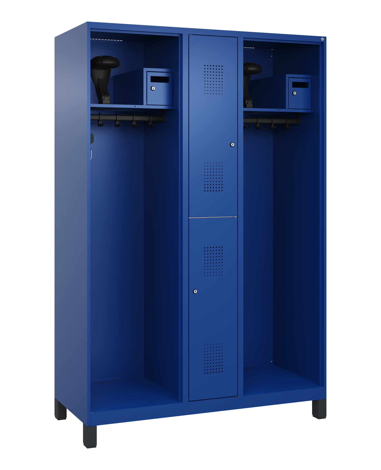 C+P Feuerwehrspind Maxi, 2 Fächer, 1850x1300x500mm