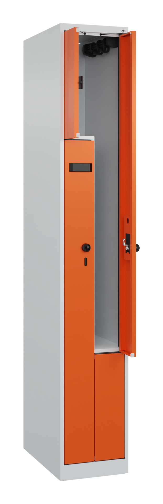 C+P Z-Spind Evolo PLUS, 2 Fächer, 1850x300x500mm