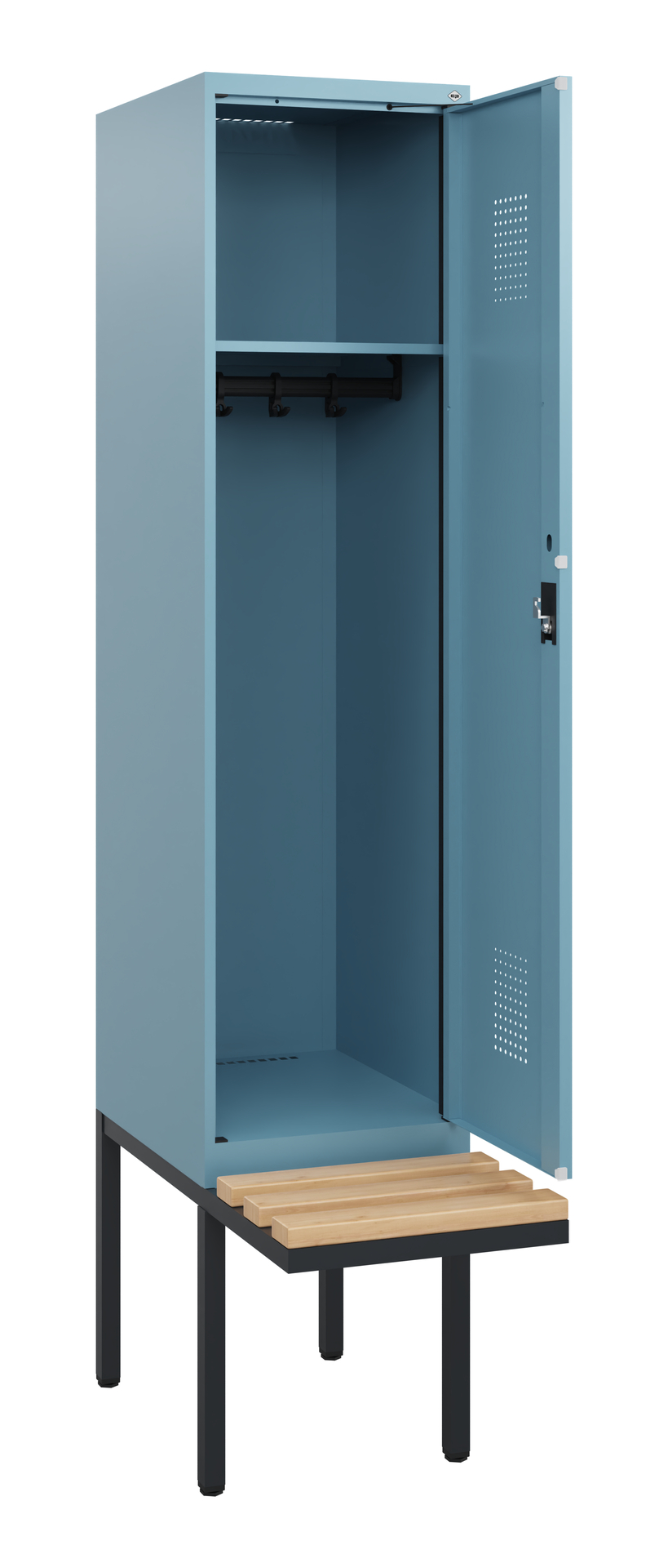 C+P Spind Evolo PLUS, Bank, 1 Abteil, 1950x400x815
