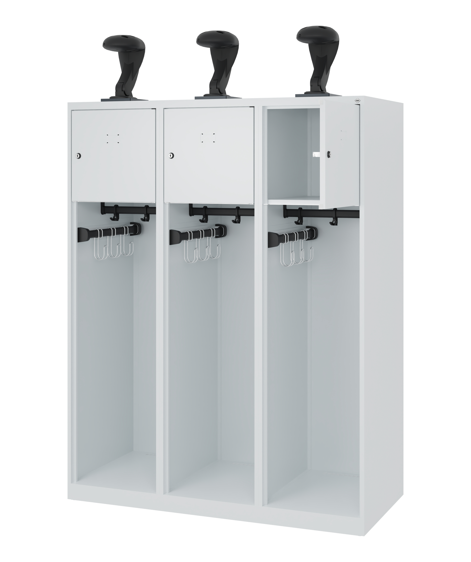 C+P Feuerwehrspind YOUNGSTER, 3 Abteile, H1530B400