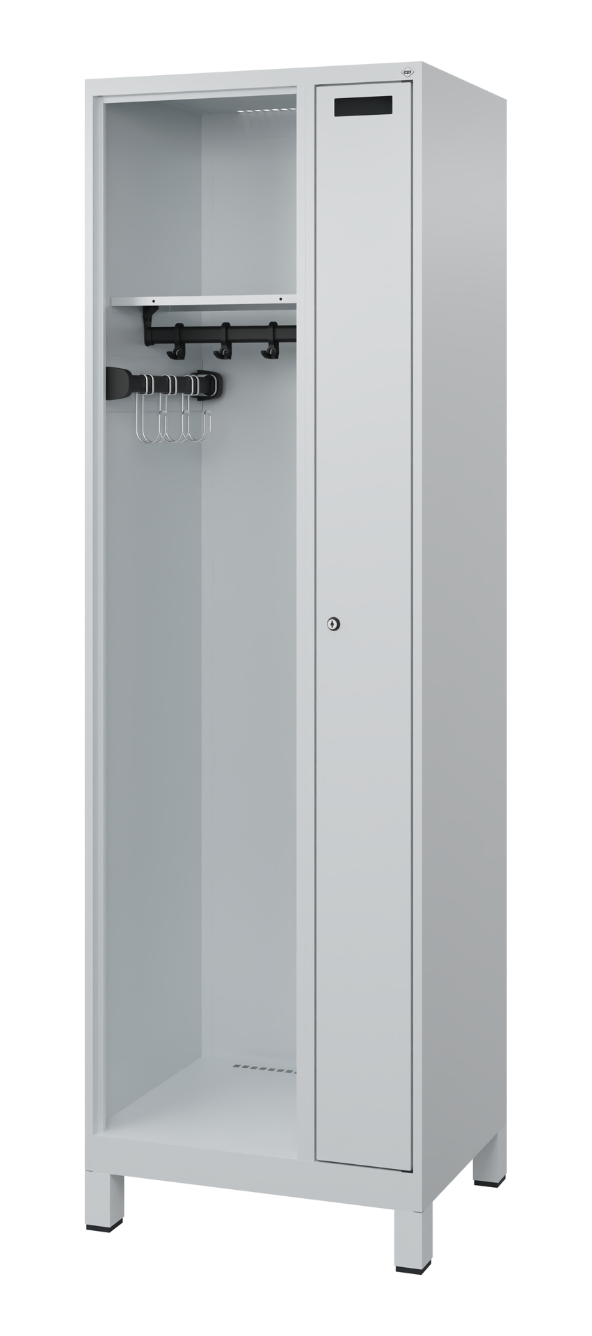C+P Feuerwehrspind Kombi, 1 Abteil, 1850x600x500mm