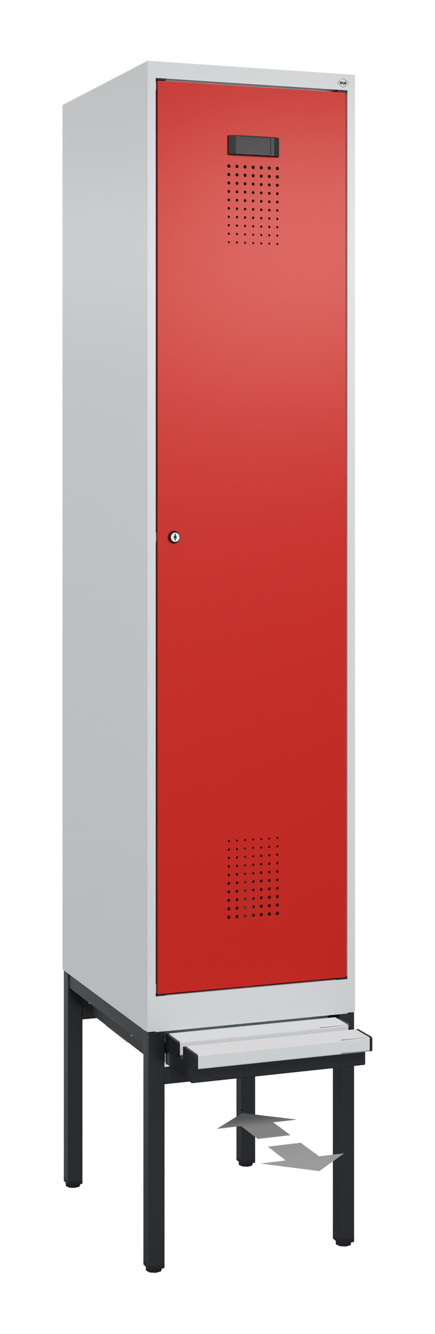 C+P Spind Evolo PLUS, Bank, 1 Abteil, 2120x400x815mm