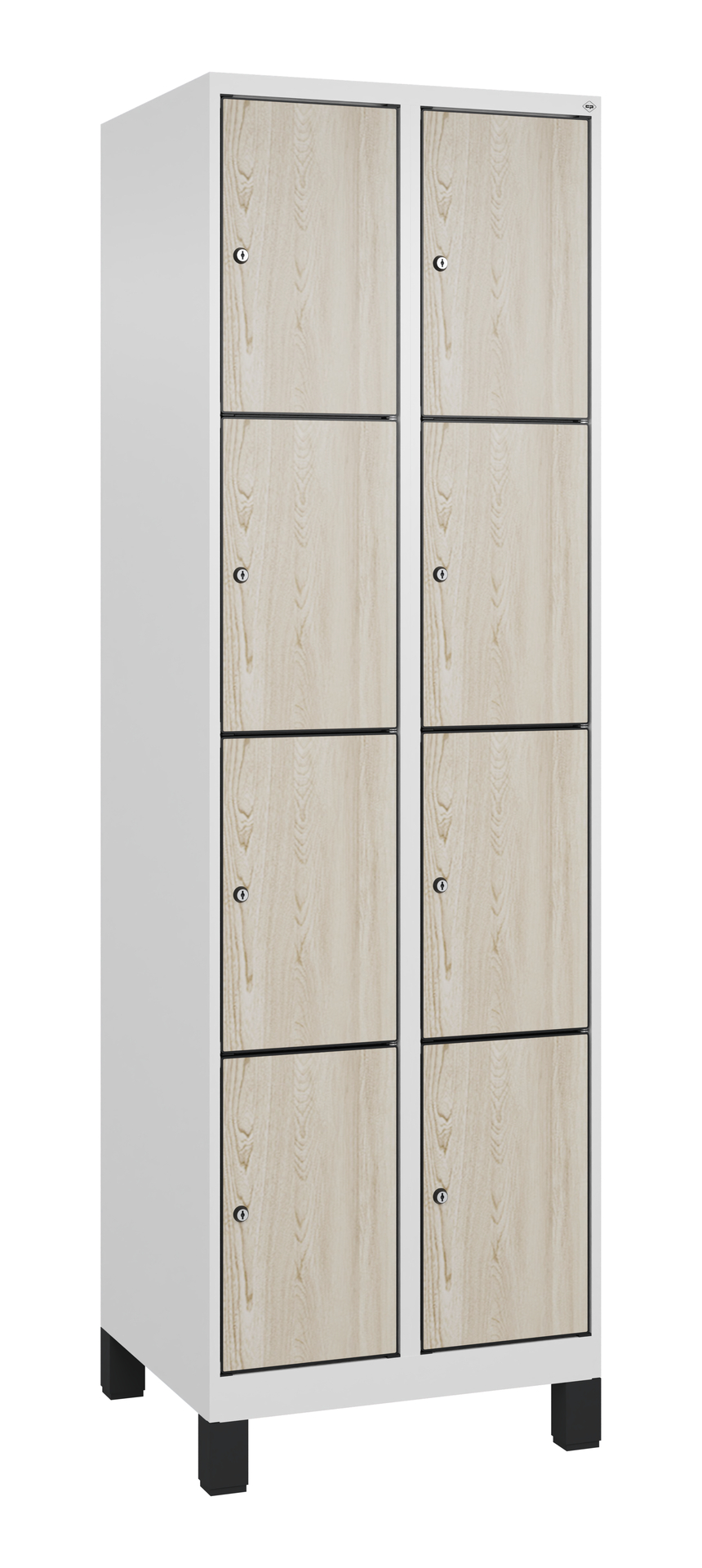 C+P Schlie�fachschrank Evolo PLUS, F��e, 8 F�cher, 1950x600x500mm