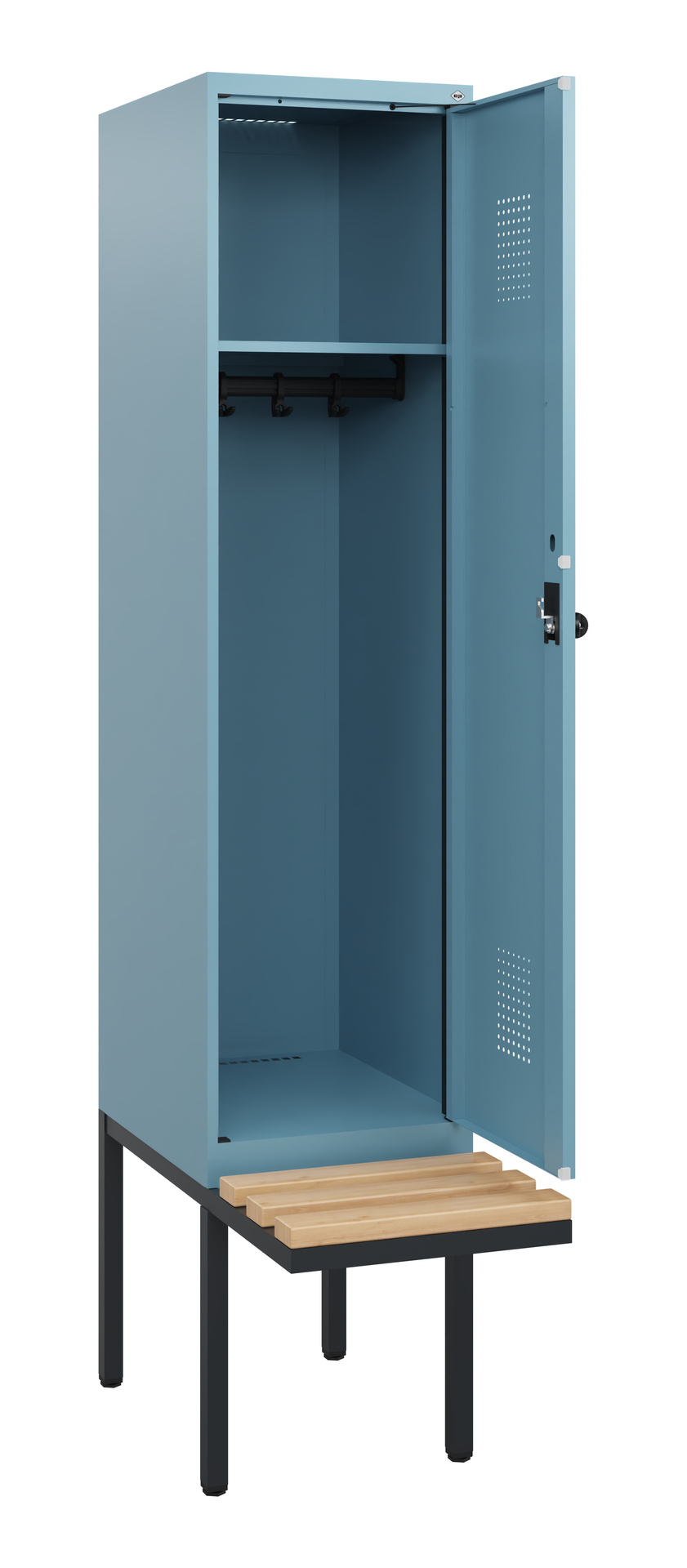 C+P Spind Evolo PLUS, Bank, 1 Abteil, 1950x400x815