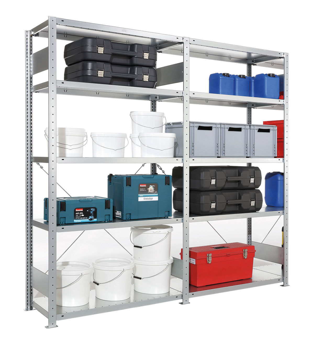 C+P Add-on boltless shelving max. 150 kg