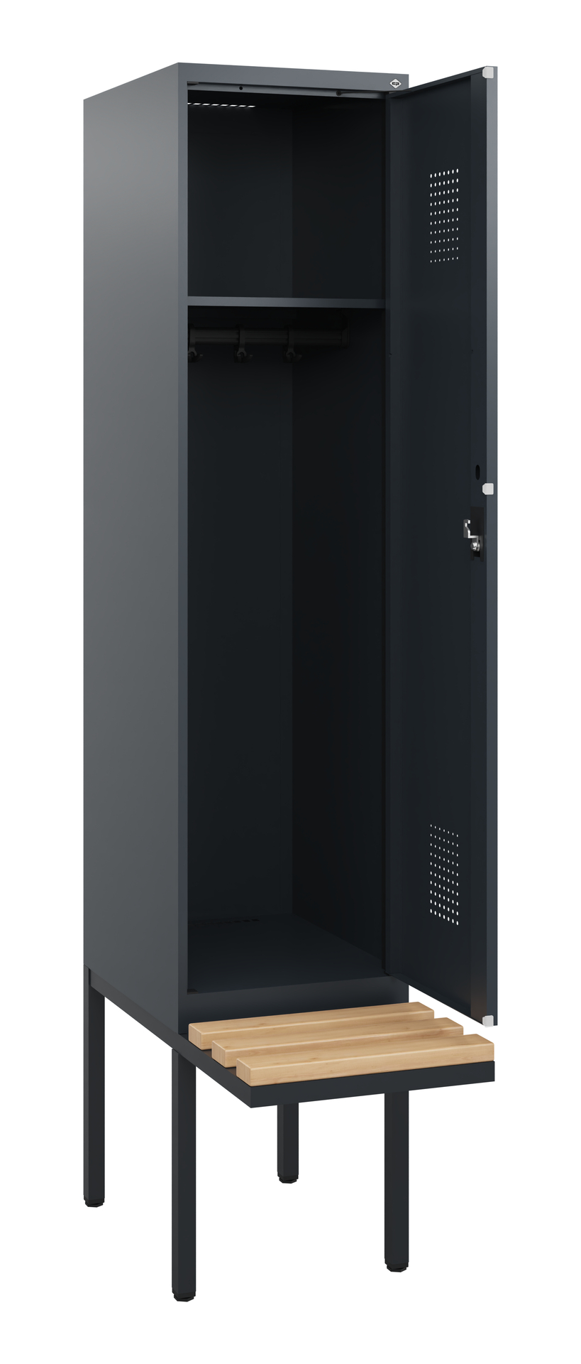 C+P Spind Evolo PLUS, Bank, 1 Abteil, 1950x400x815