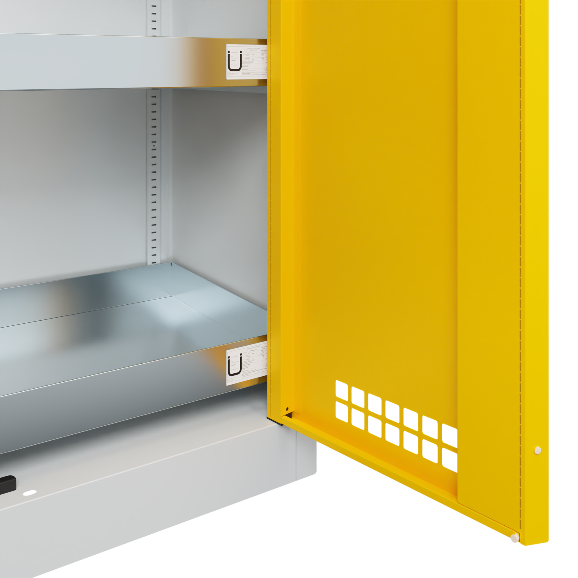 C+P Umweltschrank, Acurado, 1950x930x500mm, 7035/1023