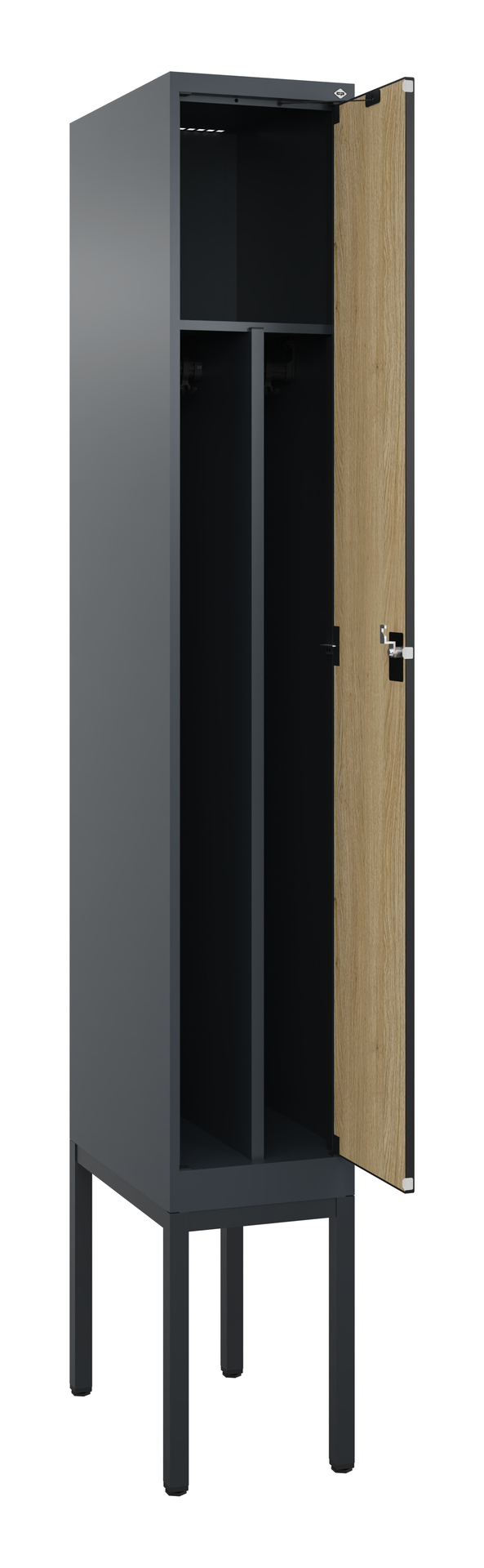 C+P Spind Evolo PLUS, Gestell, 1 Abteil, 2120x300x500mm C+P Spind Evolo PLUS, Gestell, 1 Abteil, 2120x300x500mm