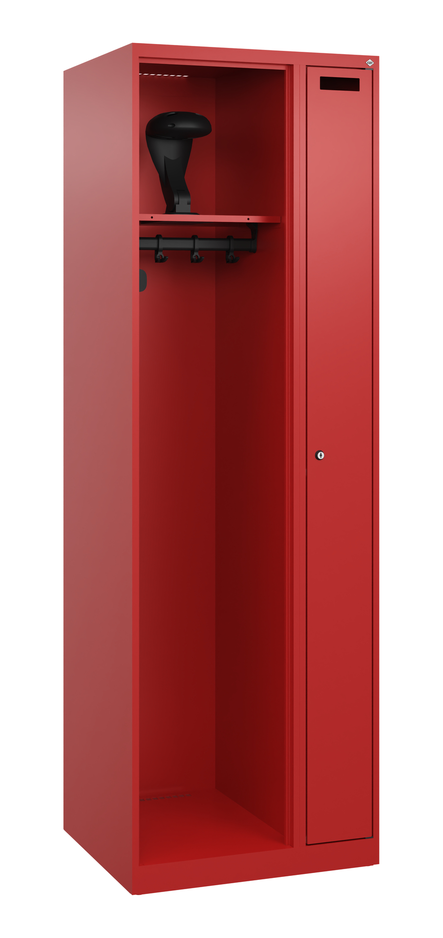 C+P Feuerwehrspind Kombi, 1 Abteil, 1850x600x500mm
