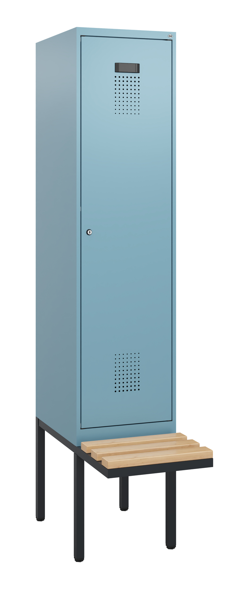 C+P Spind Evolo PLUS, Bank, 1 Abteil, 1950x400x815