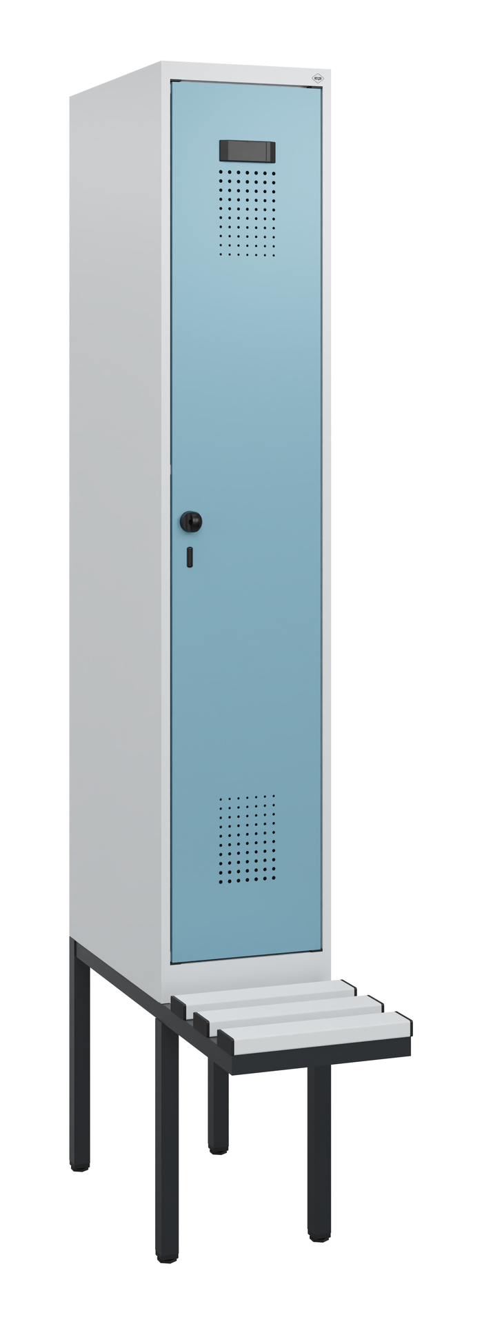 C+P Spind Evolo PLUS, Bank, 1 Abteil, 1950x300x815