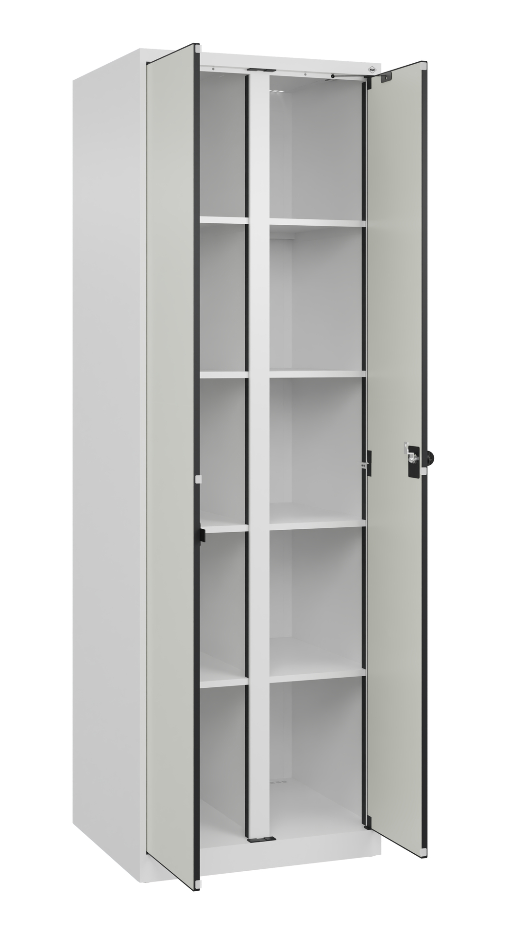 C+P Aufbewahrungsspind Evolo PLUS, 2 Abteile, 1850x600x500mm C+P Aufbewahrungsspind Evolo PLUS, 2 Abteile, 1850x600x500mm