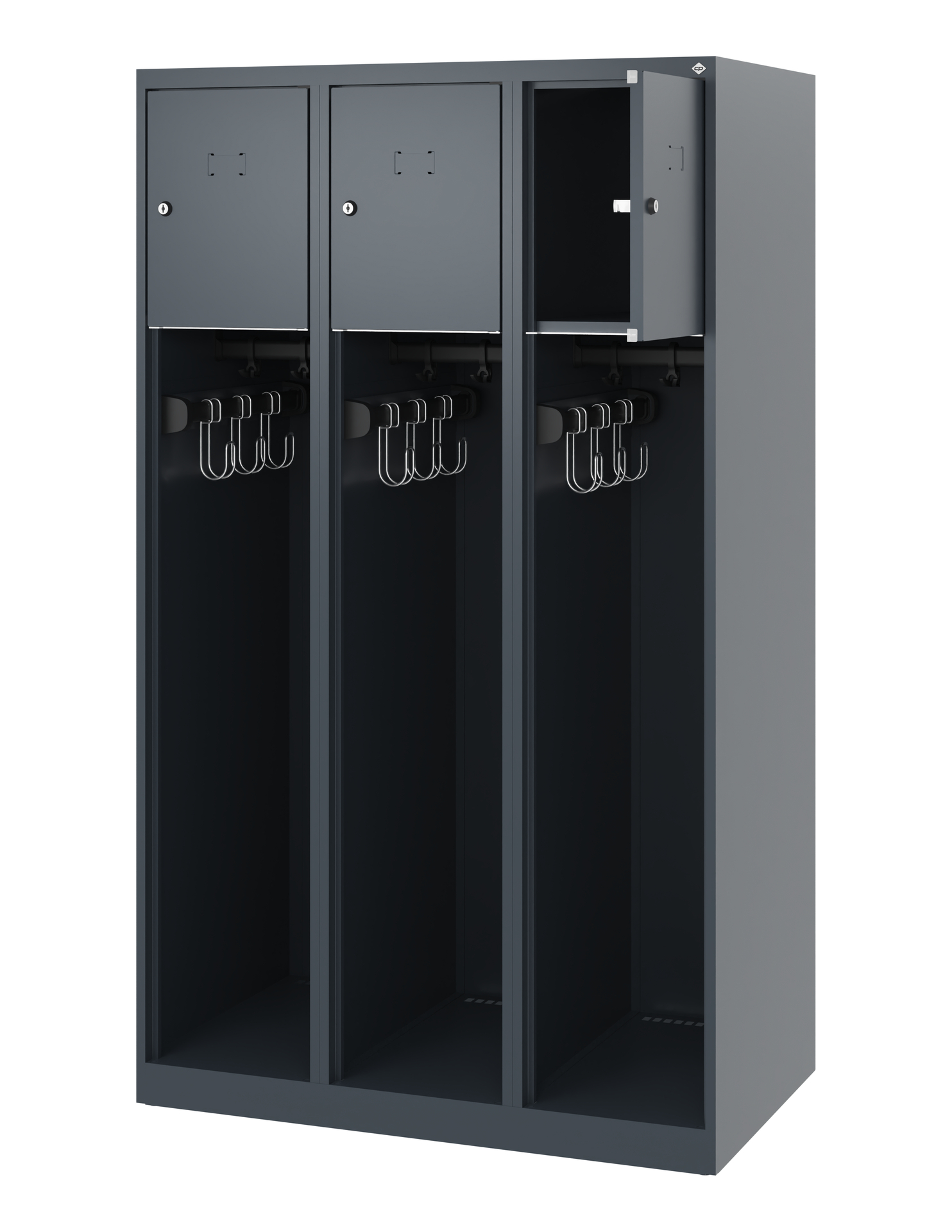C+P Feuerwehrspind YOUNGSTER, 3 Abteile, H1530B300