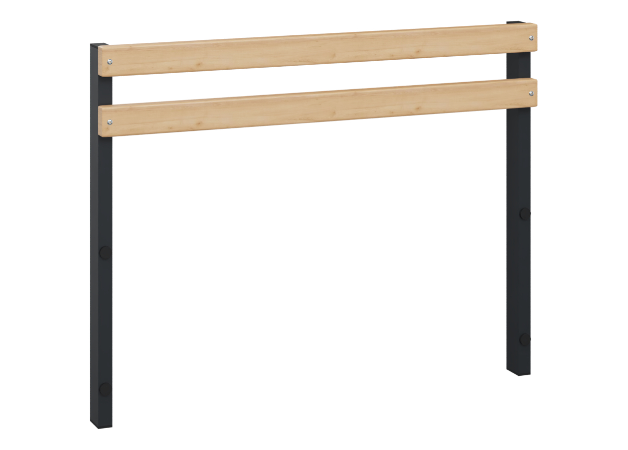 C+P Garderobenteil Solid, 774x1000x77mm, 7021/Buche