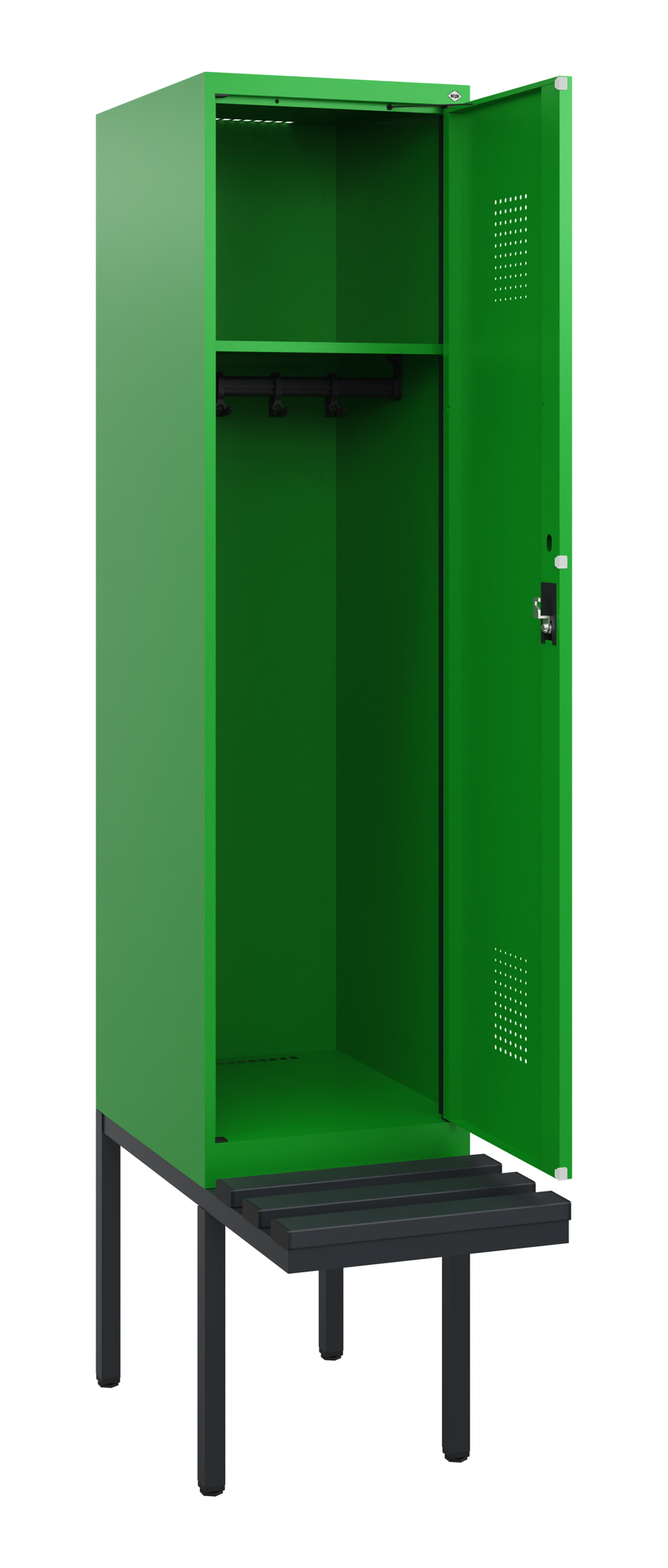 C+P Spind Evolo PLUS, Bank, 1 Abteil, 1950x400x815