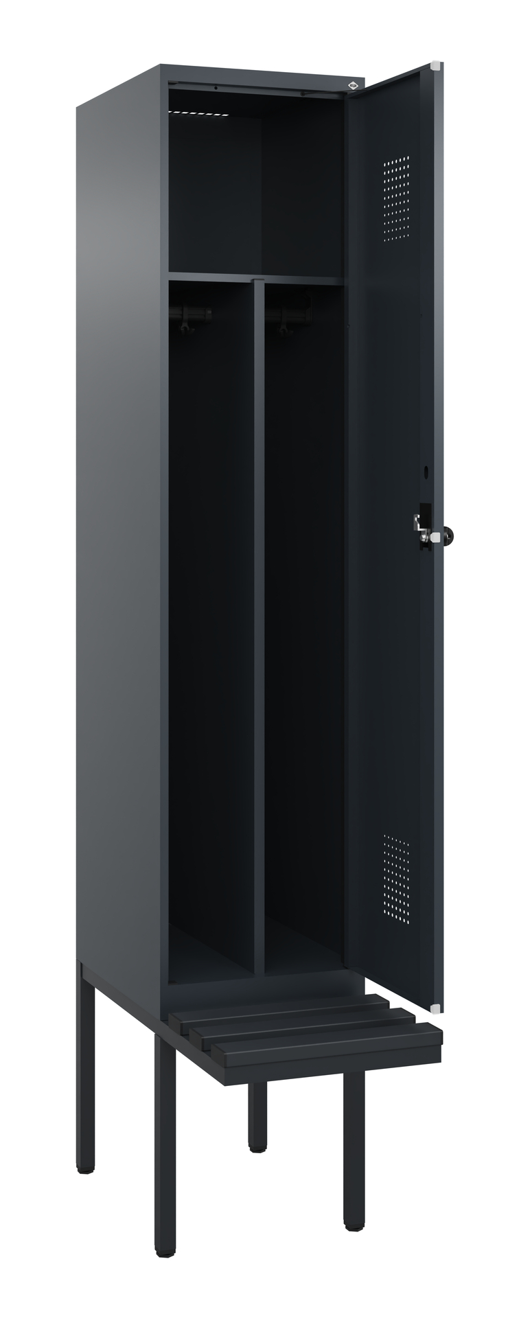 C+P Spind Evolo PLUS, Bank, 1 Abteile, 2120x400x81