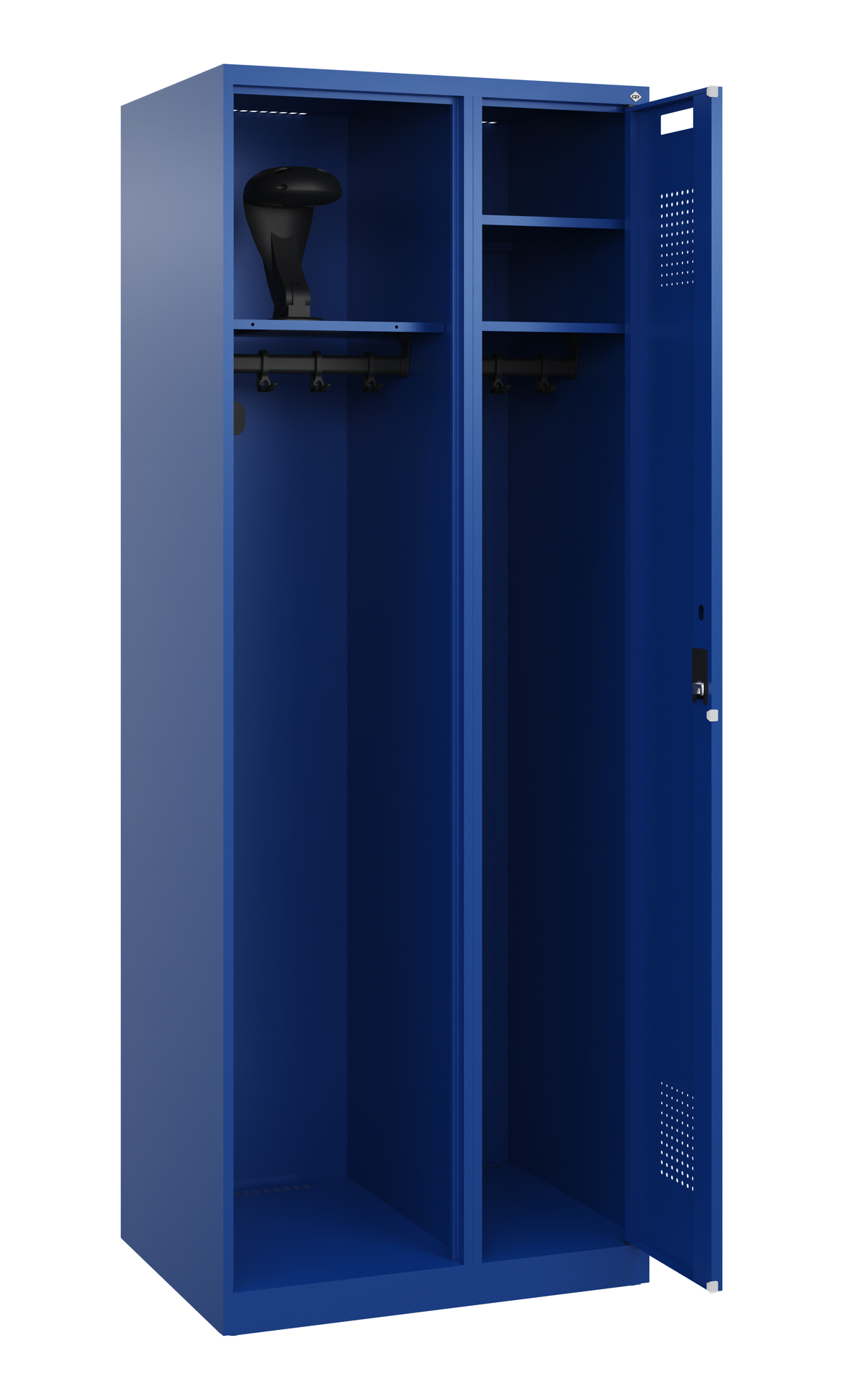 C+P Feuerwehrspind Kombi, 1 Abteil, 1850x700x500mm