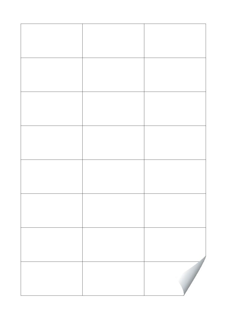 Leeres Raster mit 16 Kästchen, untere Ecke umgeblättert, auf weißem Hintergrund.