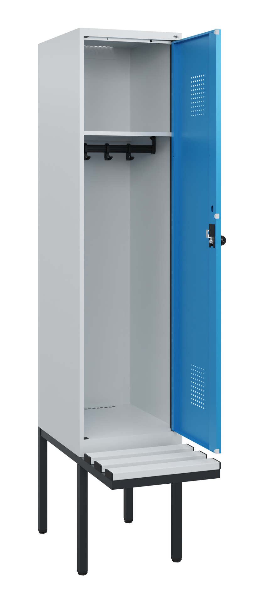 C+P Spind Evolo PLUS, Bank, 1 Abteil, 1950x400x815