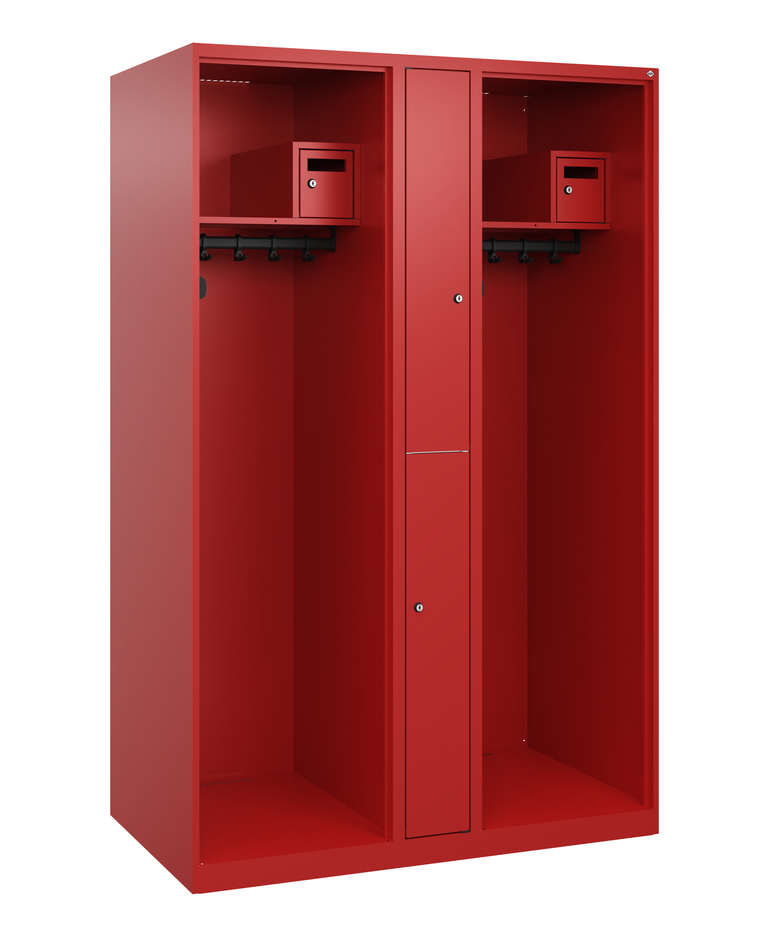C+P Feuerwehrspind Maxi, 2 Fächer, 1850x1200x600mm