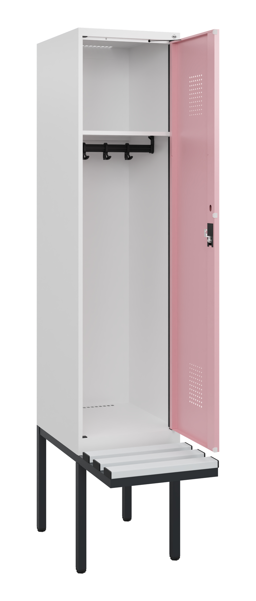 C+P Spind Evolo PLUS, Bank, 1 Abteil, 1950x400x815