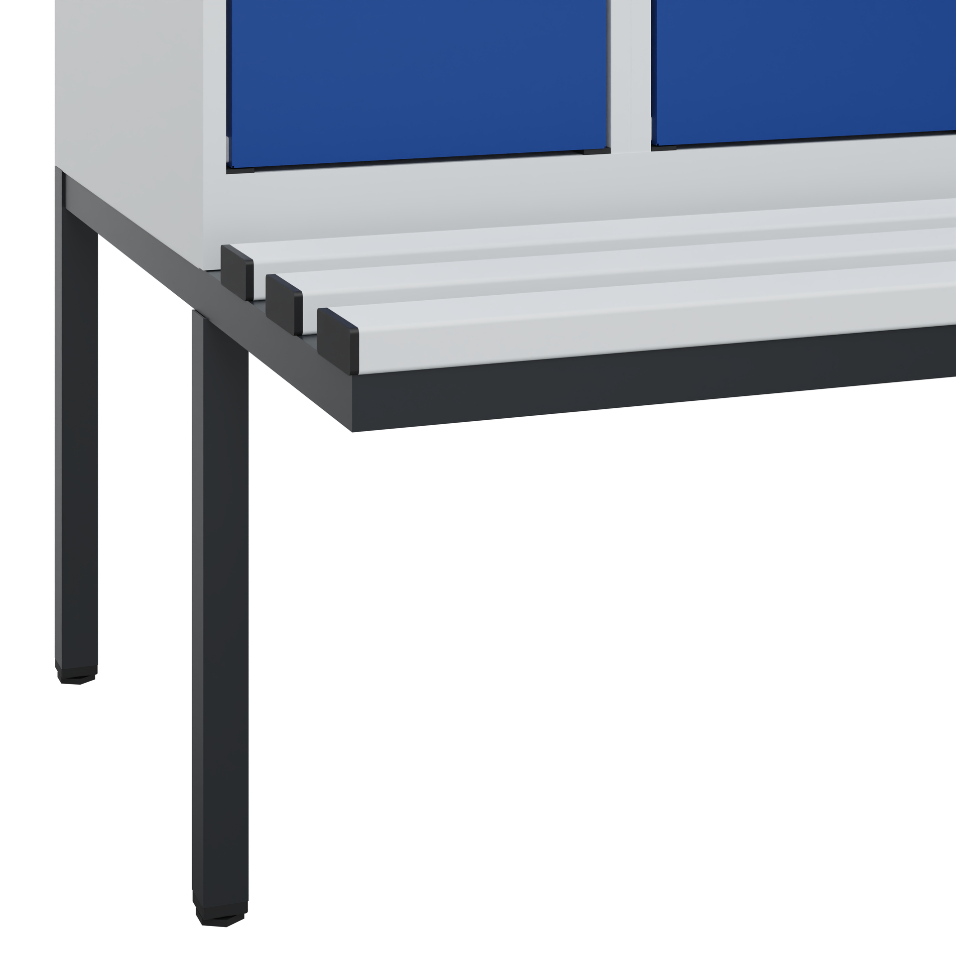 C+P Doppelstock-Spind Evolo PLUS, Bank, 6 Fächer, 