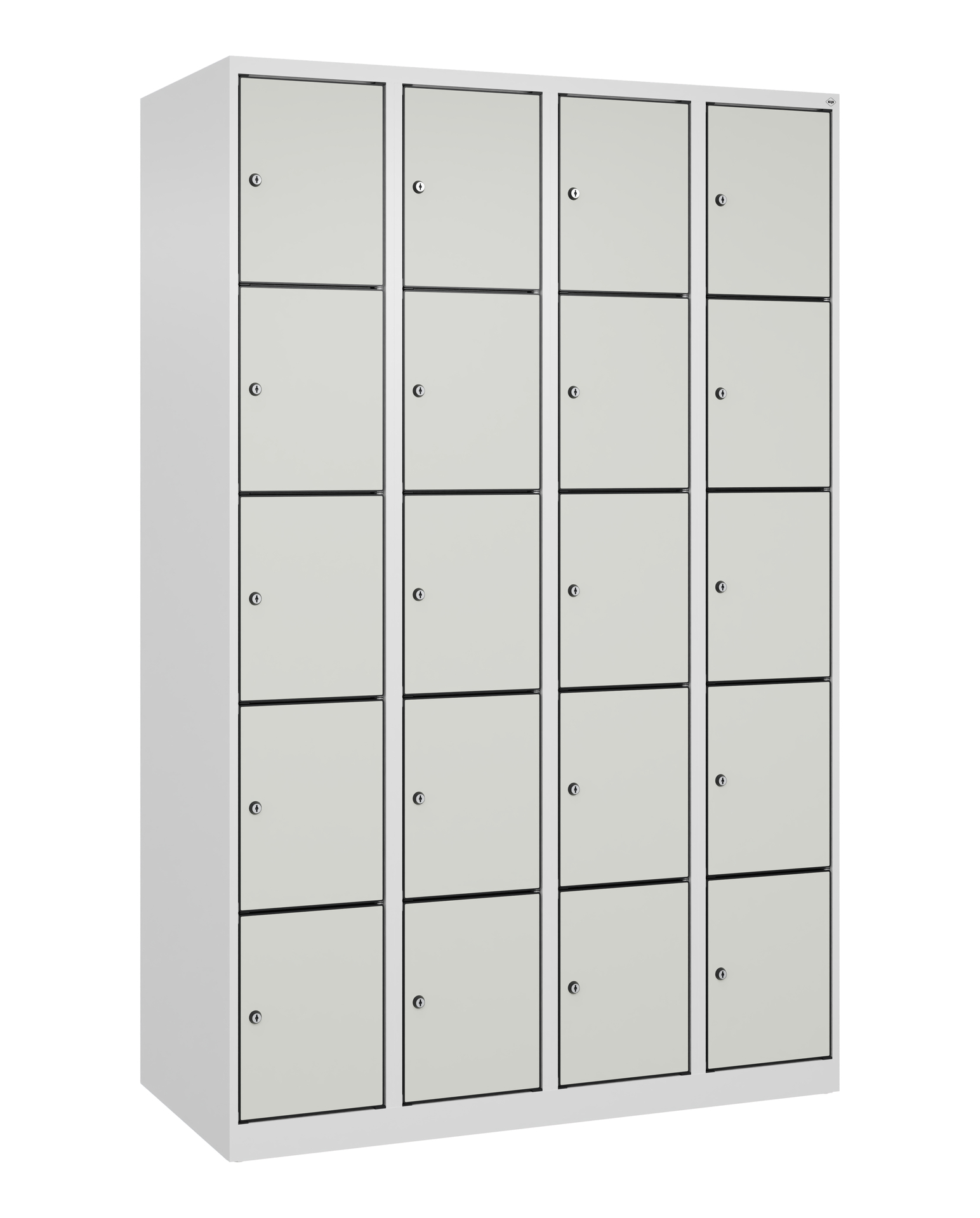 C+P Schlie�fachschrank Evolo PLUS, 20 F�cher, 1850x1200x500mm