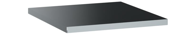 C+P zinc-plated shelves, load capacity 70 kg Acurado, 27x486x457mm