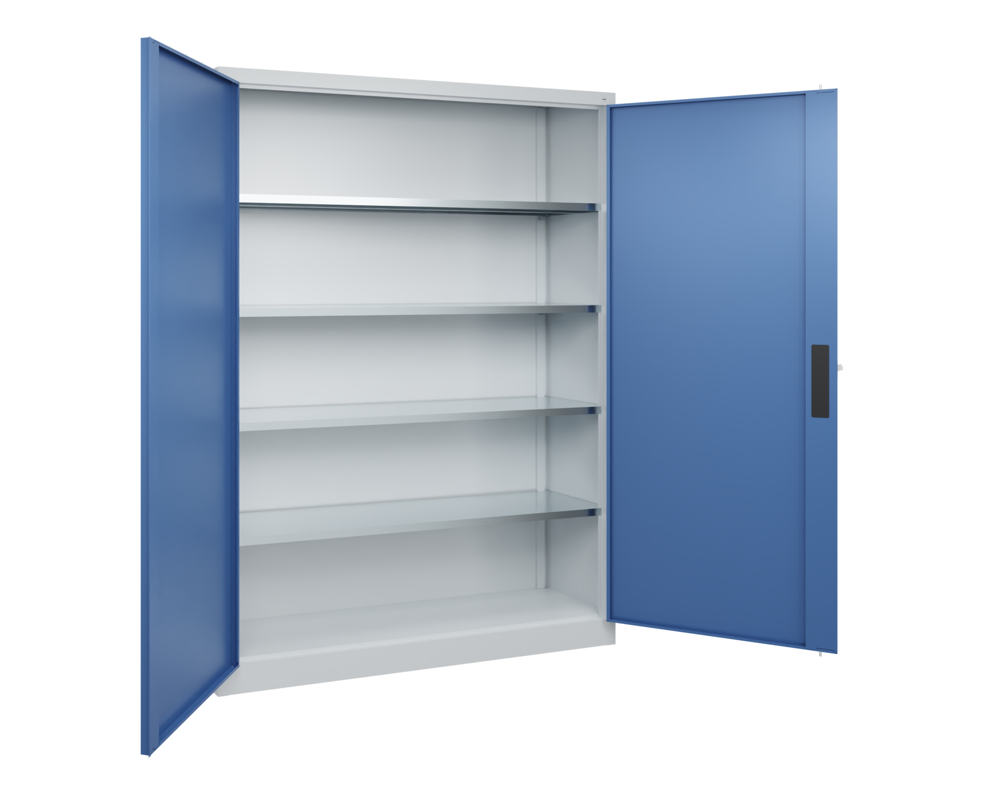 C+P Schwerlastschrank, Acurado, 1950x1500x400mm, 7035/5023