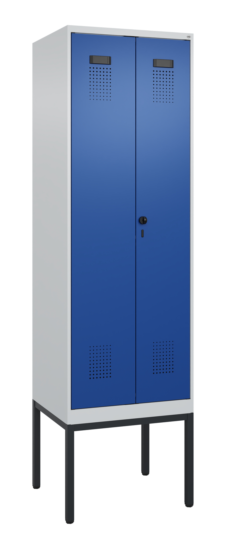 C+P PSA Doppel-Spind Evolo PLUS, Gestell, 2 Abteil