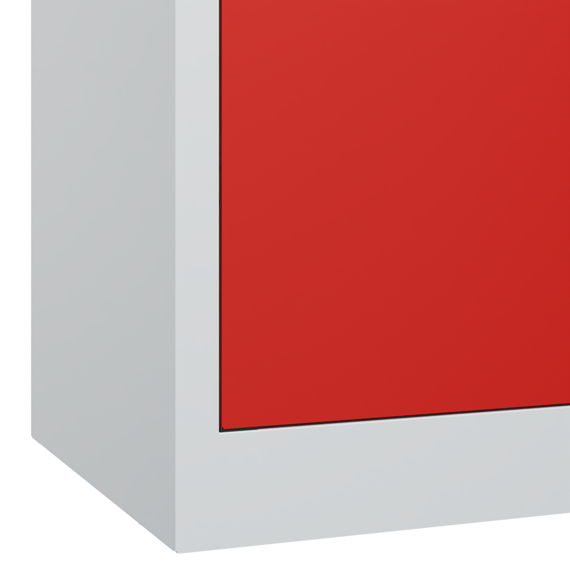 C+P Büroschrank, Acurado, 1950x1500x500mm, 7035/3020