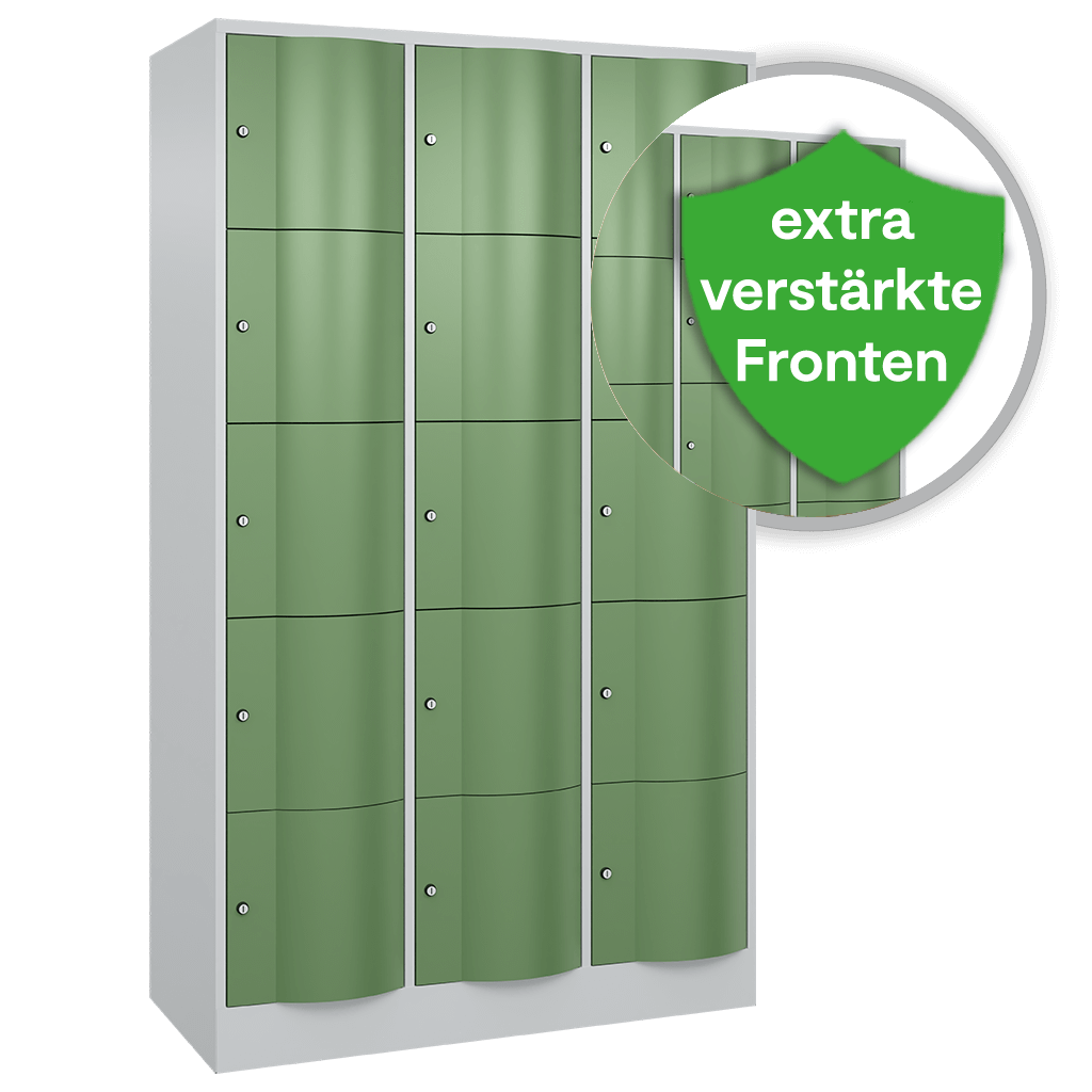 C+P, Assembled box lockers, series Resisto