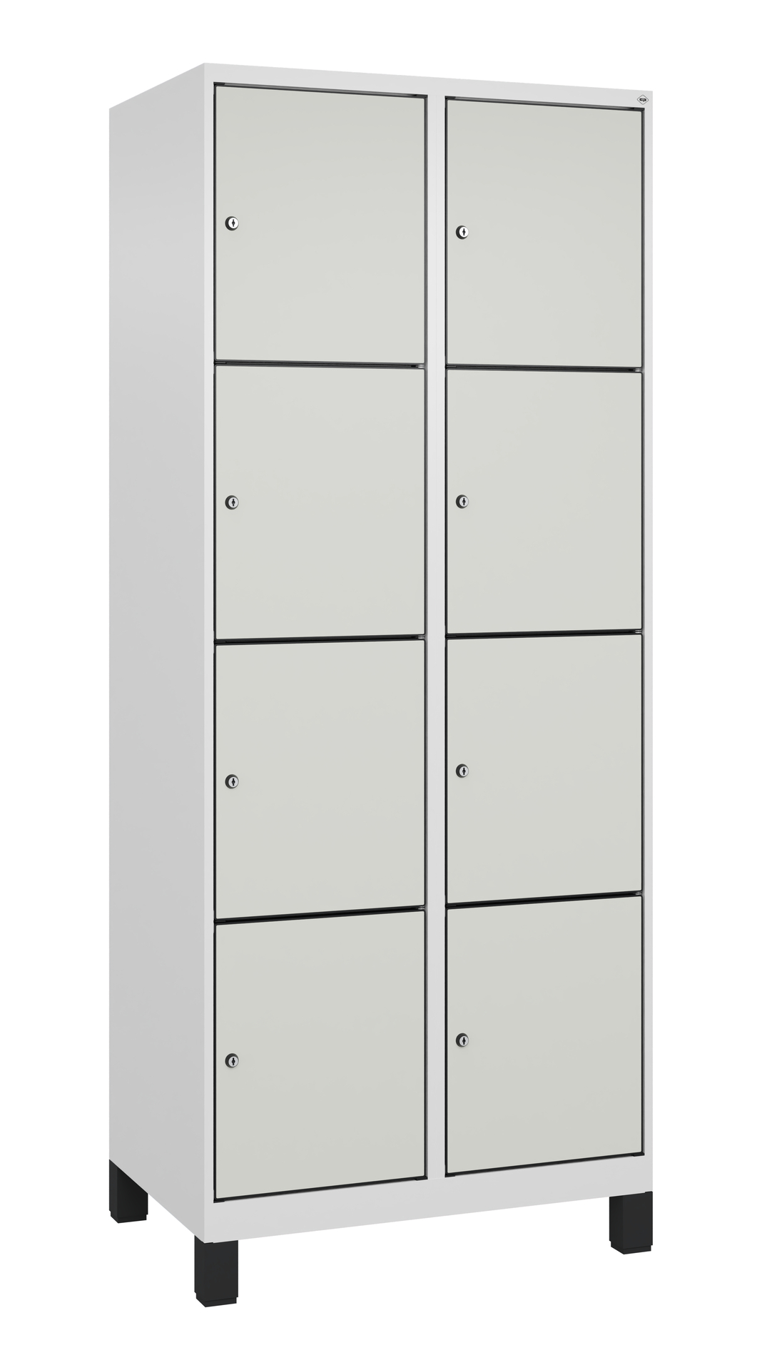 C+P Schlie�fachschrank Evolo PLUS, F��e, 8 F�cher, 1950x800x500mm