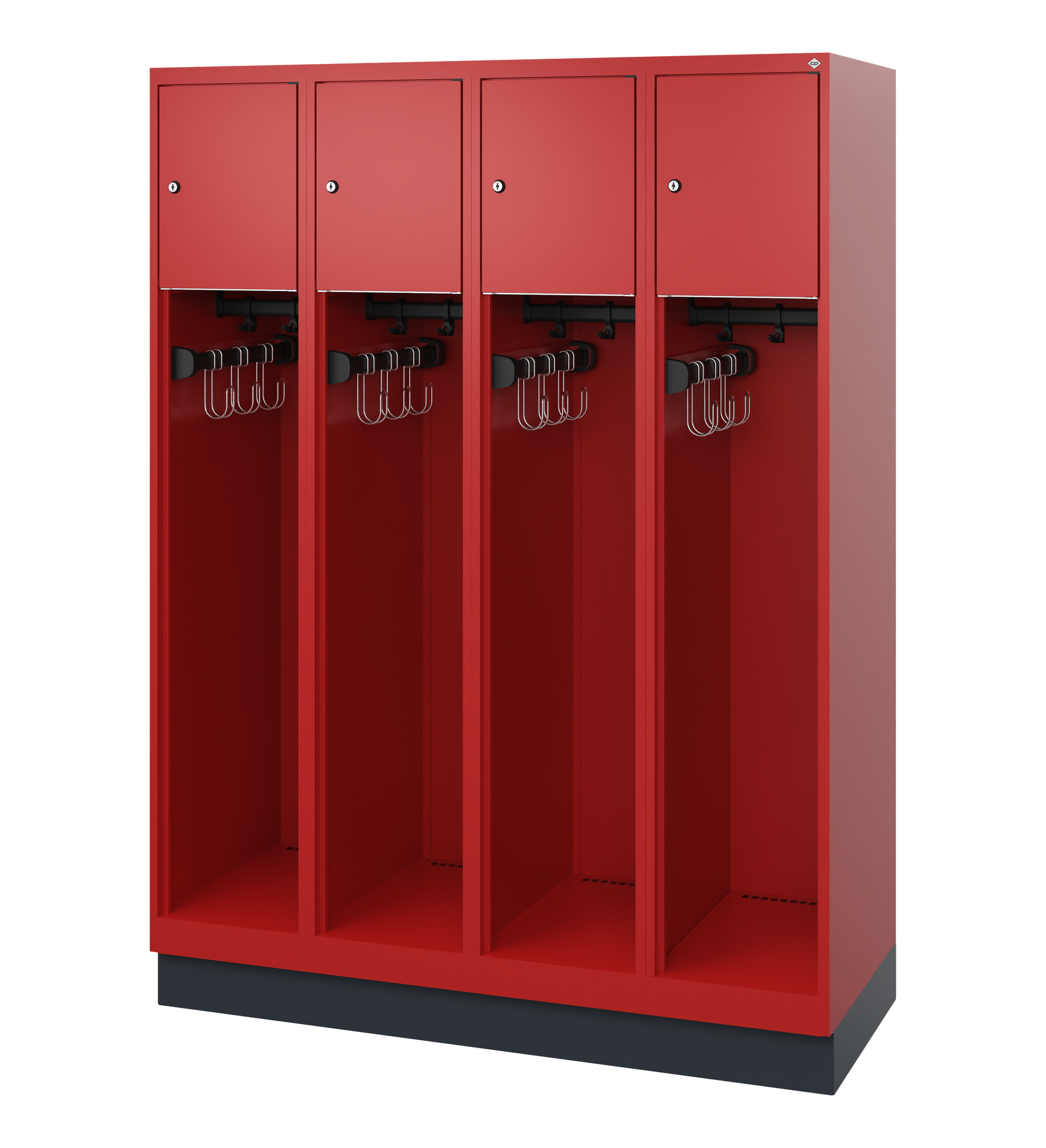 C+P Feuerwehrspind Youngster, 4 Abteile, 1530x1200