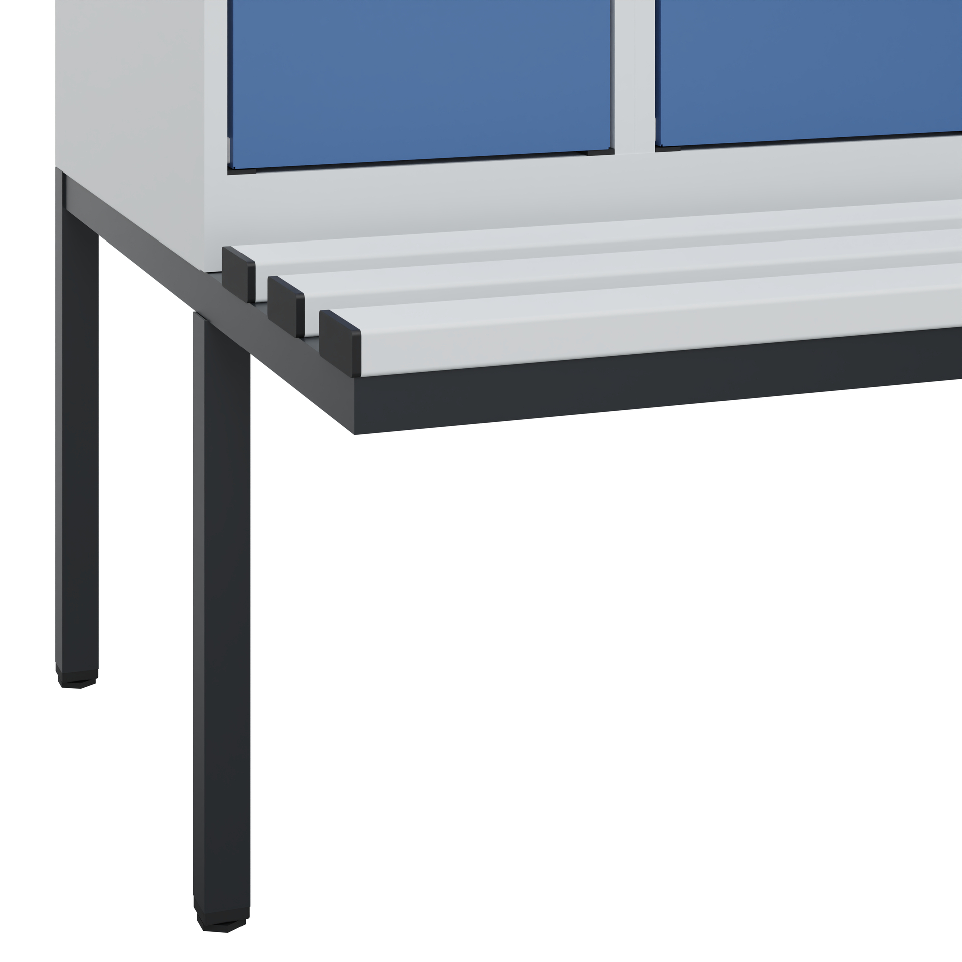 C+P PSA Doppel-Spind Evolo PLUS, Bank, 2 Abteile, 