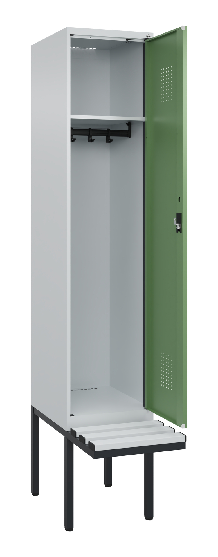 C+P Spind Evolo PLUS, Bank, 1 Abteile, 2120x400x81