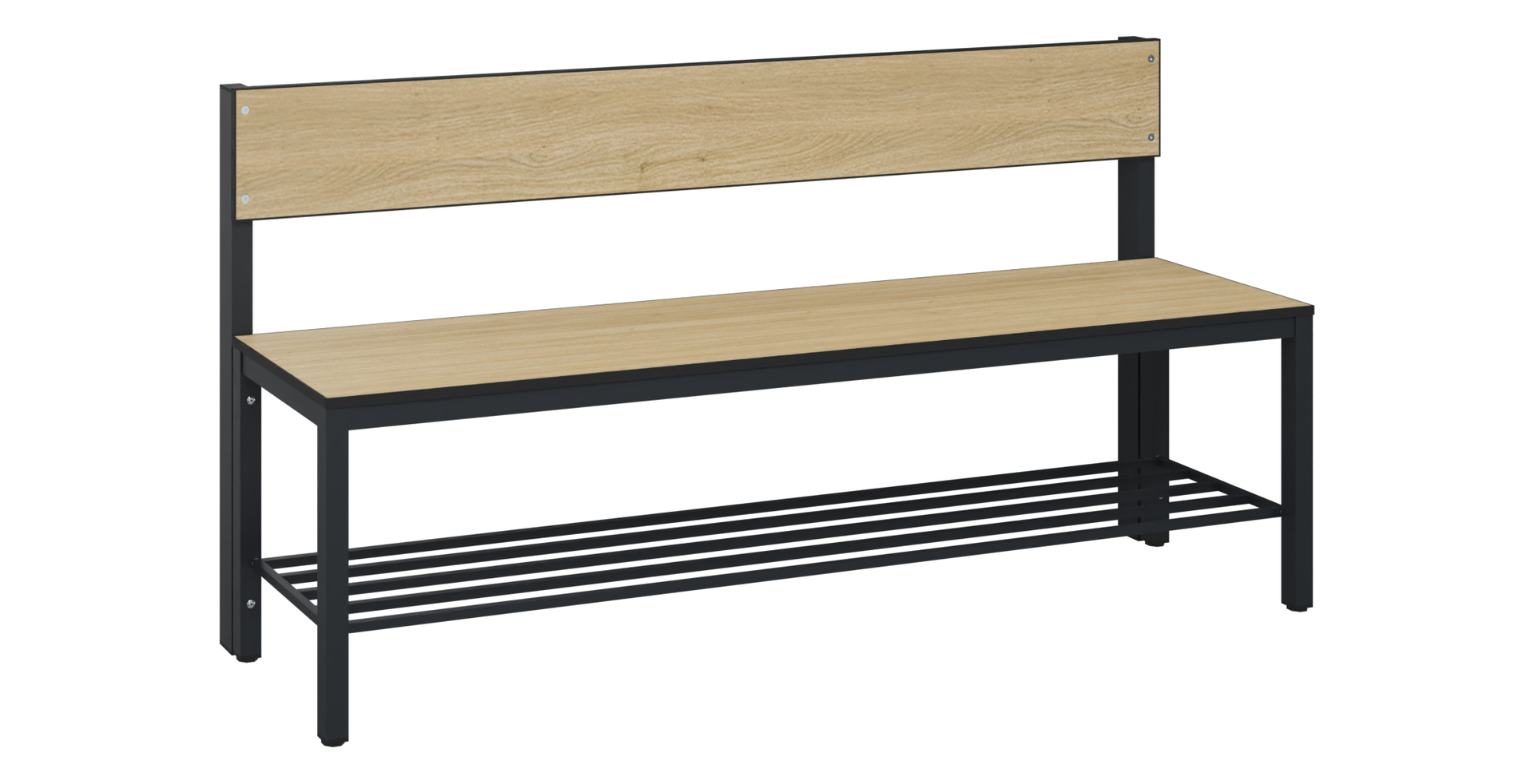 C+P Sitzbank Solid HPL, 774x1500x412mm, 7021/VK032