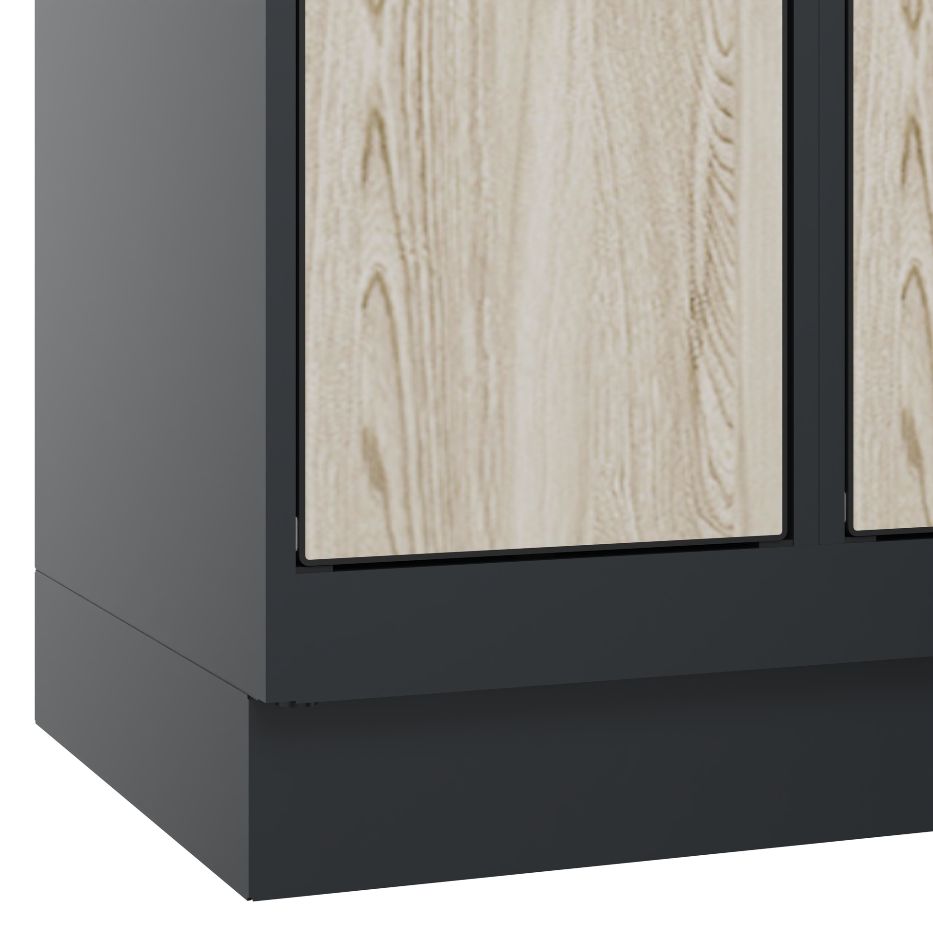 C+P Schlie�fachschrank Evolo PLUS, Sockel, 12 F�cher, 1950x600x500mm