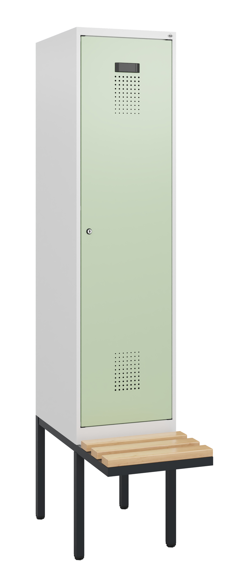 C+P Spind Evolo PLUS, Bank, 1 Abteil, 1950x400x815