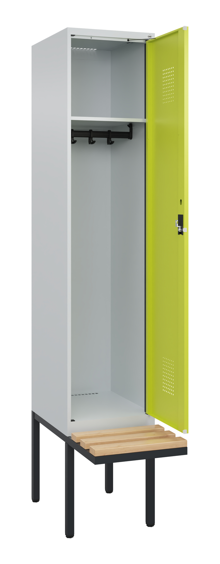 C+P Spind Evolo PLUS, Bank, 1 Abteile, 2120x400x81