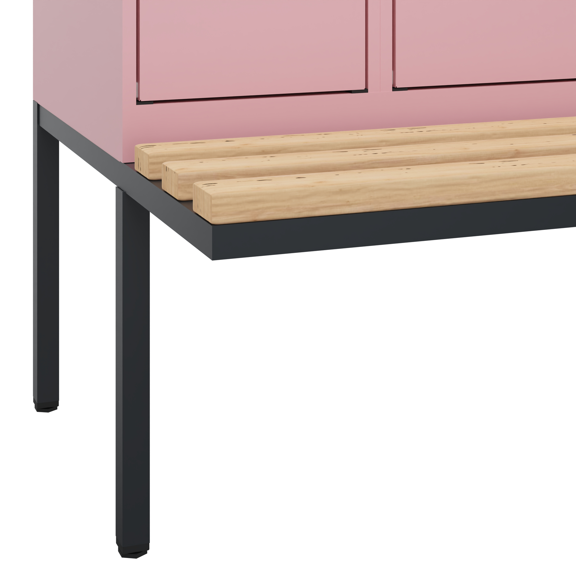 C+P Doppelstock-Spind Evolo PLUS, Bank, 6 Fächer, 